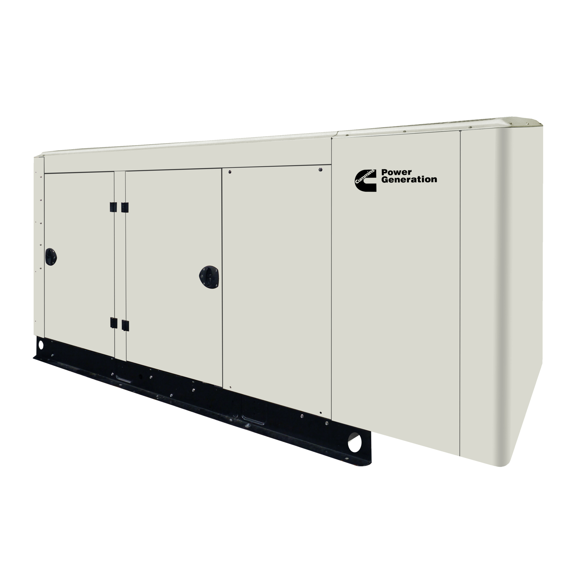Cummins Commercial Standby Generator, 80kW, LP/NG, 120/240 Volts, 3-Phase, Model# RS80